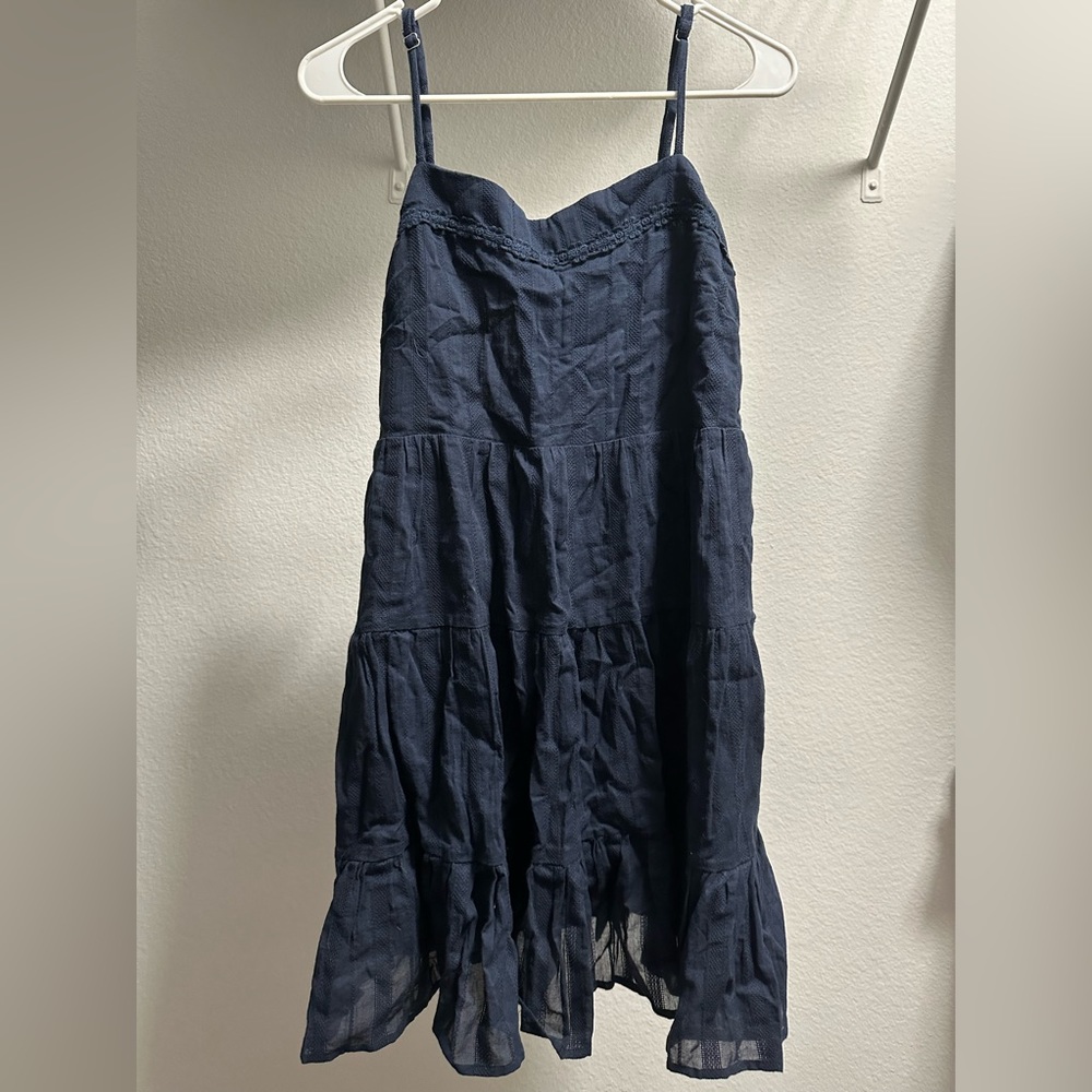 Hem & Thread Navy Dress- Size M For Sale
